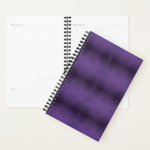 Acceptance   Violet Eclectic Boho Pattern Planner