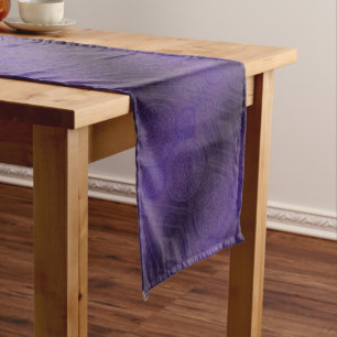 Acceptance   Violet Meditation Medallions Long Table Runner