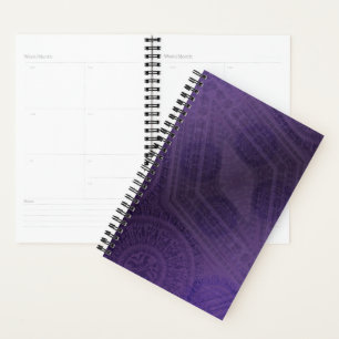 Acceptance Violet Meditation Medallions Planner