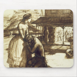 Accepted, 1853 (pen & brown ink on paper) mouse pad