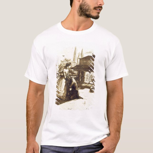 Accepted, 1853 (pen & brown ink on paper) T-Shirt (Front)