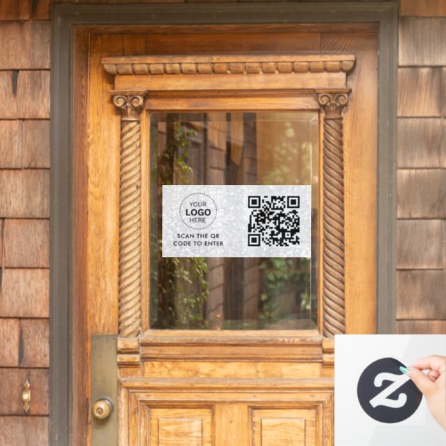 Access Control | QR Code Business Logo Entry (Home Door)
