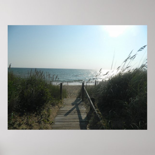 Access To The Beach Poster (Front)