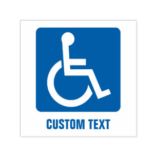 Accessibility Self-inking Stamp