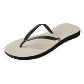 Accessible Beige Solid Colour Jandals (Angled)