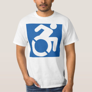 Accessible Icon White T-Shirt