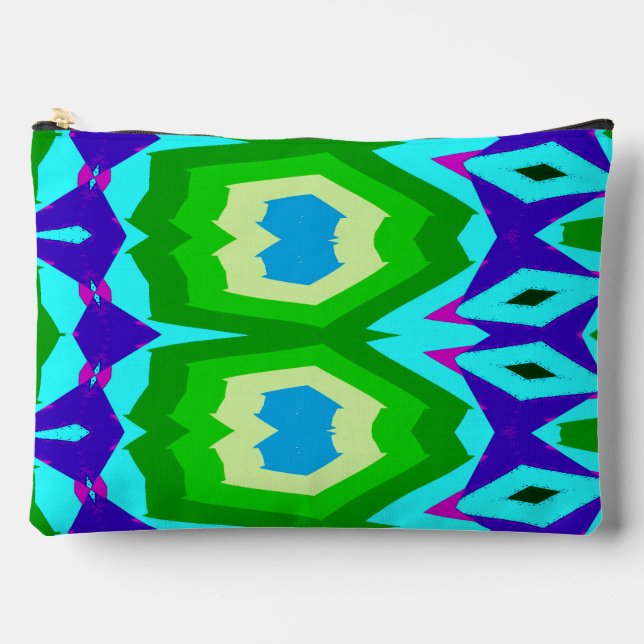 Accessory Pouch, A trendy multicolor design  Acces Pouch (Front)