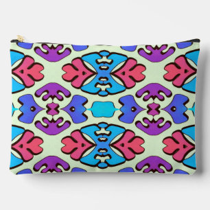 Accessory Pouch, An elegant damask classic design Pouch