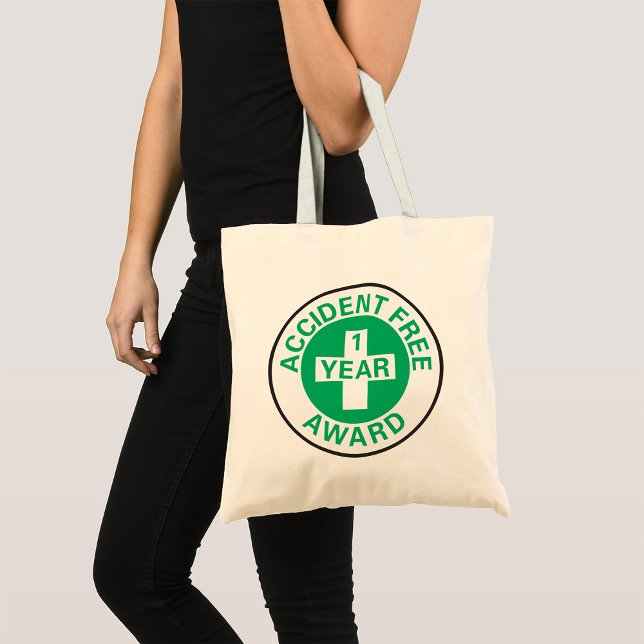 Accident Free Award Tote Bag (Creator Uploaded)