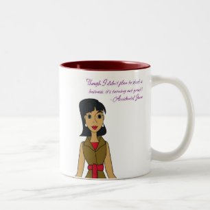 Accidental Jane Two-Tone Coffee Mug