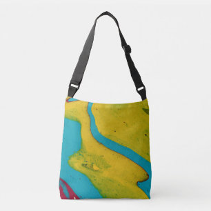 Accidents Will Happen 1 Bold Yellow Blue Tote Bag