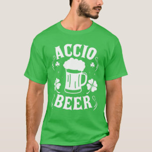 Accio Beer Funny St Patrick's Day For Drinking Bee T-Shirt