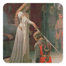 Accolade -Edmond Blair Leighton Middle Ages Knight