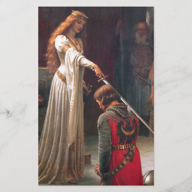 Accolade [Edmund Blair Leighton] (Front)