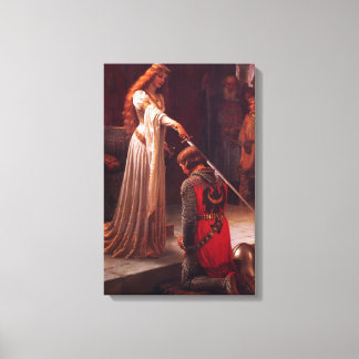 Accolade - The Knight Canvas Print