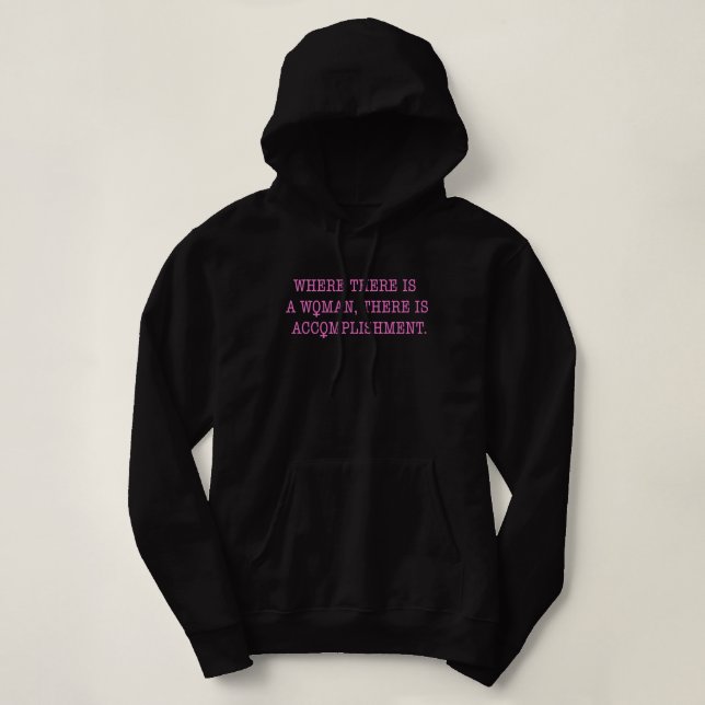 Accomplish Hoodie (Design Front)