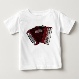 Accordion cartoon illustration baby T-Shirt