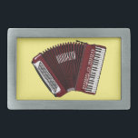 Accordion cartoon illustration belt buckle<br><div class="desc">Accordion cartoon illustration</div>