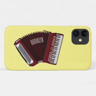 Accordion cartoon illustration Case-Mate iPhone case