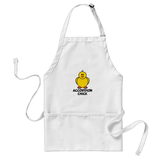Accordion Chick Standard Apron (Front)