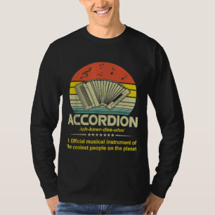 Accordion Coolest People T-Shirt