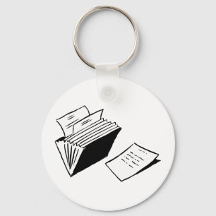 Accordion Folder Key Ring