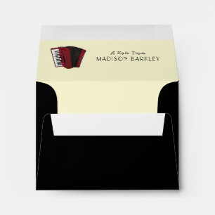 Accordion Instrument Musician Music Teacher Envelope