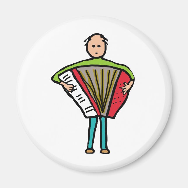 Accordion Magnet (Front)