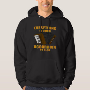 Accordion Men Women Cool Instrument Player Joke 1 Hoodie