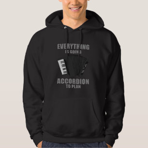 Accordion Men Women Cool Instrument Player Joke Hoodie