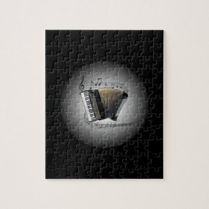 Accordion ~ Musical Globe ~ Musical Scale ~ Jigsaw Puzzle