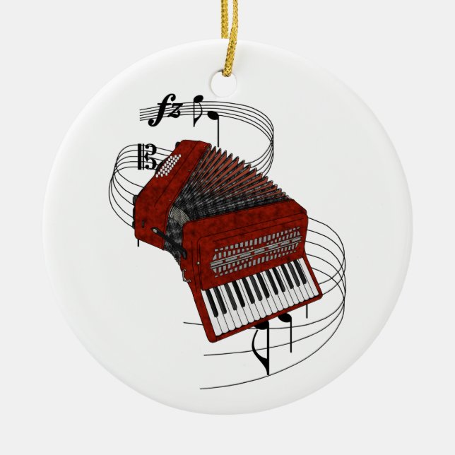 Accordion Ornament (Front)