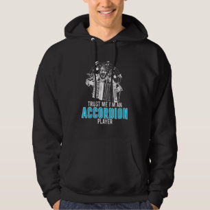 Accordion Player Accordionist Concertina Harmonica Hoodie