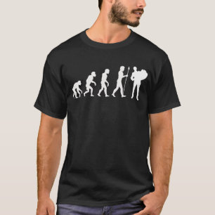 Accordion Player Evolution T-Shirt