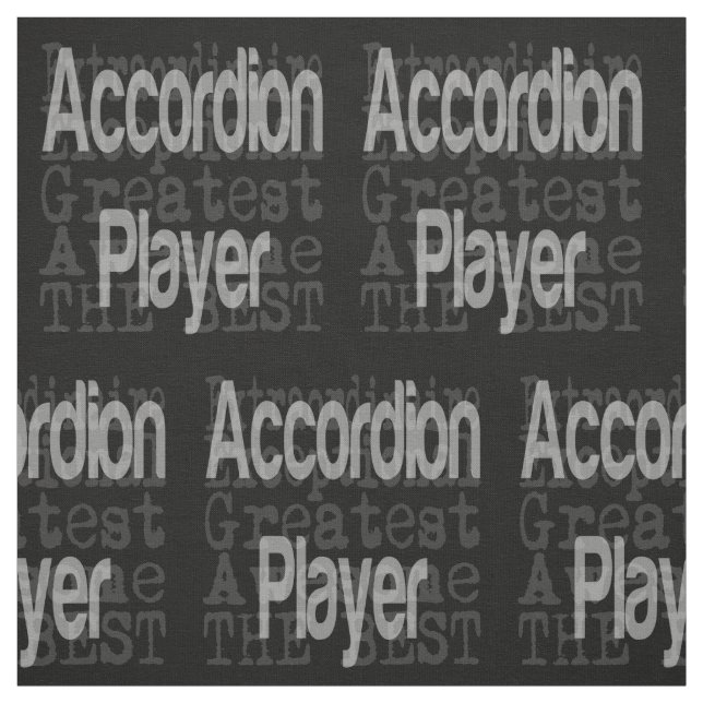 Accordion Player Extraordinaire Fabric (Swatch)
