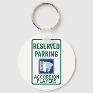 Accordion Player Parking Key Ring