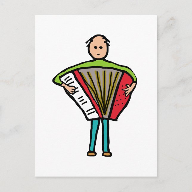 Accordion Postcard (Front)