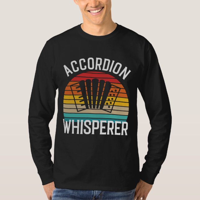 Accordion Whisperer T-Shirt (Front)