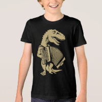 Accordionist Choir Instrument Dinosaur Air Accordi