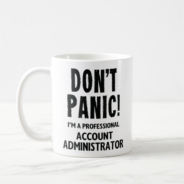 Account Administrator Coffee Mug (Left)