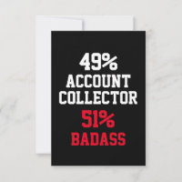 Account Collector Badass Card