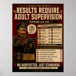 Accountability Office Poster Roland K. Voss