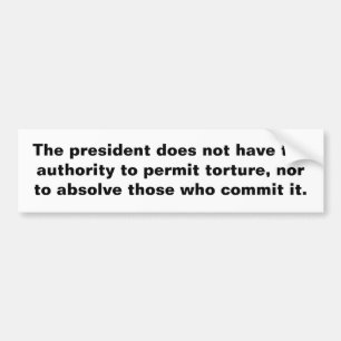 Accountabilty Bumper Sticker