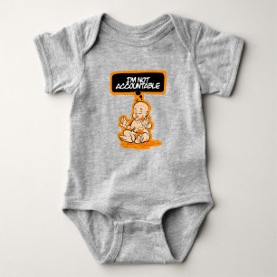 Accountable baby bodysuit
