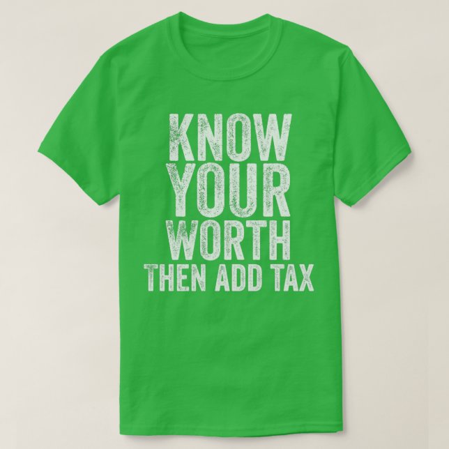 accountant 5 T-Shirt (Design Front)