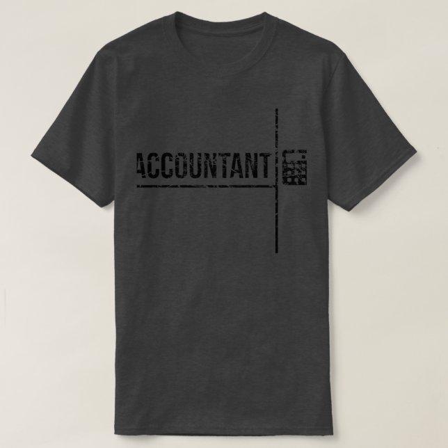 Accountant Accounting 17 T-Shirt (Design Front)