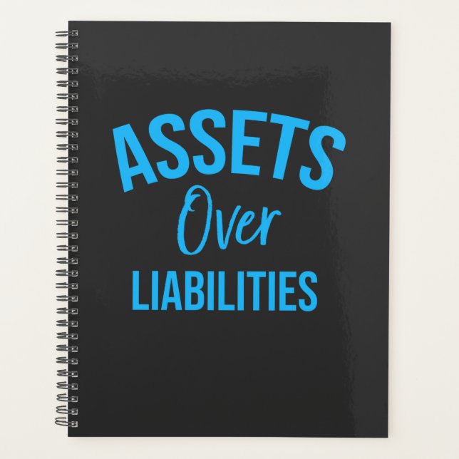 Accountant Asset Over Liabilities Planner (Front)