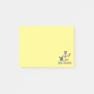 Accountant Bean Counter Post-it Notes