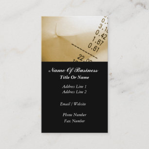 Accountant Business Card