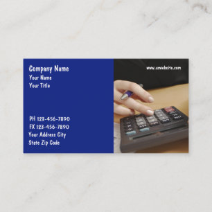 Accountant Business Cards